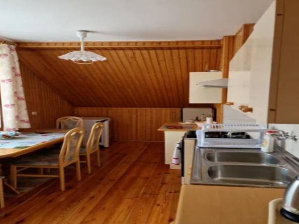 Dom z altaną w ogródku