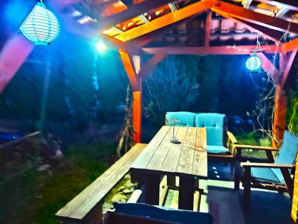 Zadaszone miejsce do grillowania