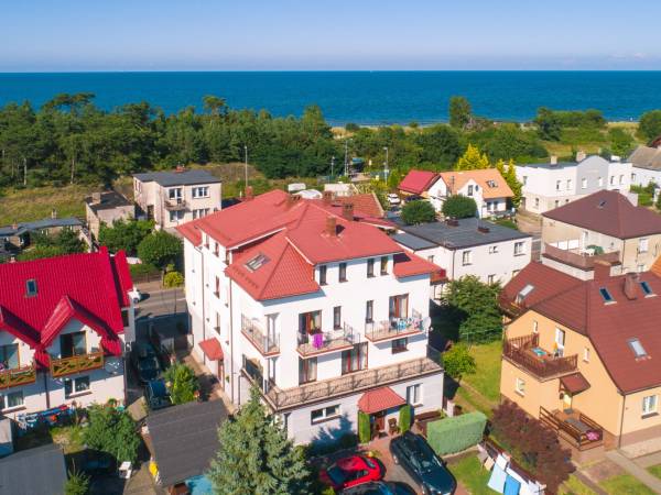 Zdjęcie Pensjonatu z lotu ptaka