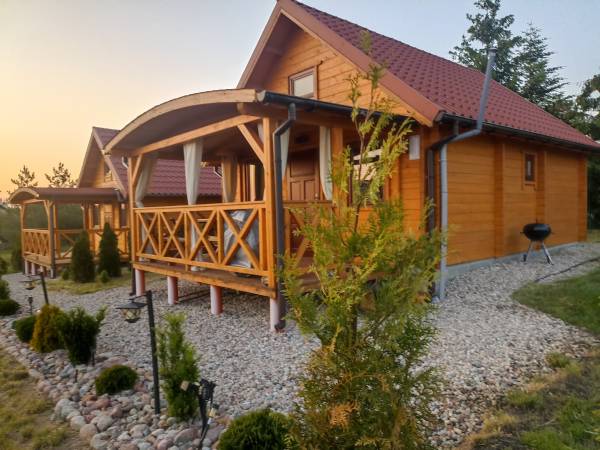 Domki z bali u Ireny Mazury