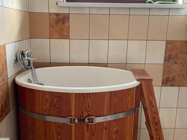 Bania do schłodzenia po saunie