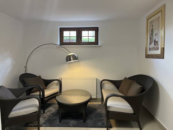 Miejsce relaksu po saunie