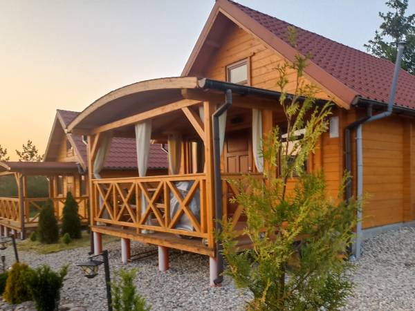 Domki z bali u Ireny Mazury