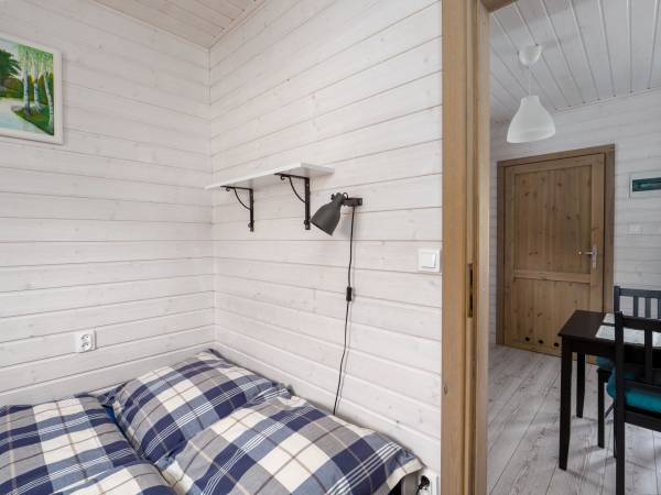 sypialnia domku parterowego