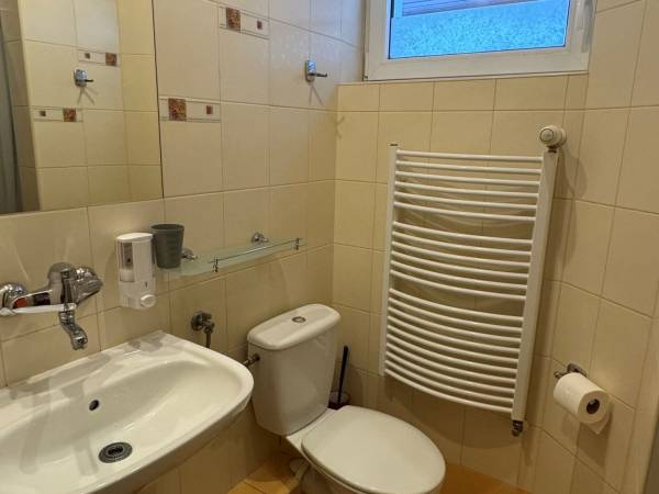 Pokój nr 21 / 1-2 os. Łazienka, toaleta, prysznic.