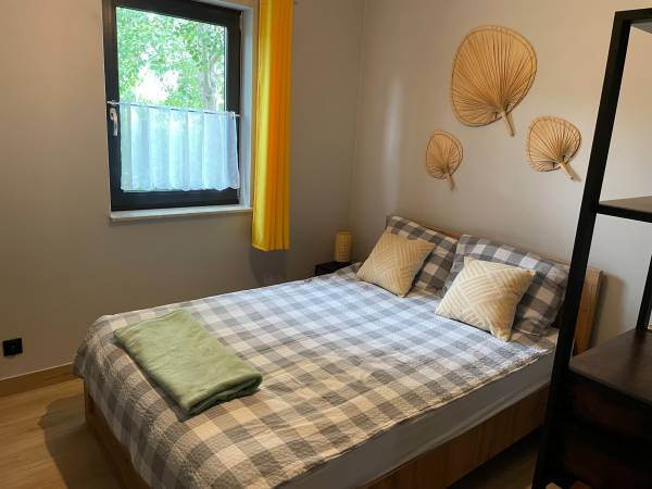 sypialnia na parterze domek nr 5