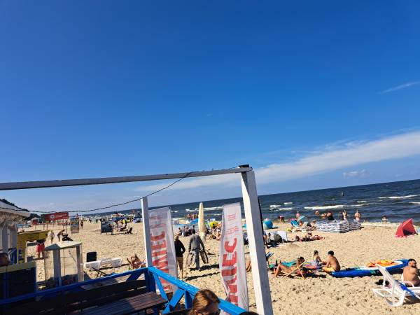plaża w Kątach Rybackich 