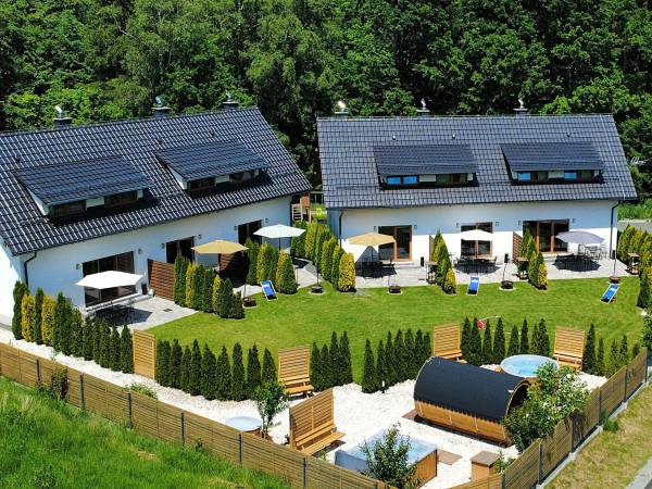 Widokowo - Domy z Widokiem na Śnieżkę z jacuzzi i sauną