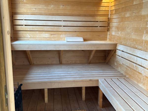Domki WESTERN HOUSE Giżycko Fuleda Sauna Jacuzzi Kominek