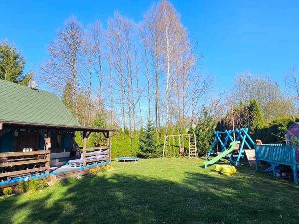 domek - plac zabaw