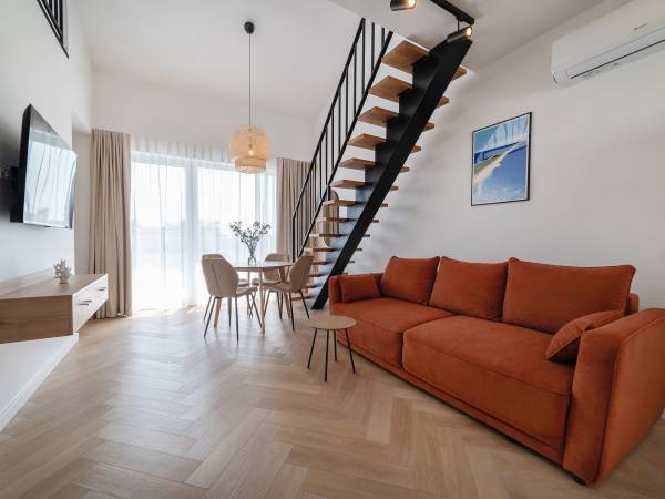 apartament nr.5 pietro 1,dwupoziomowy 2 sypialnie