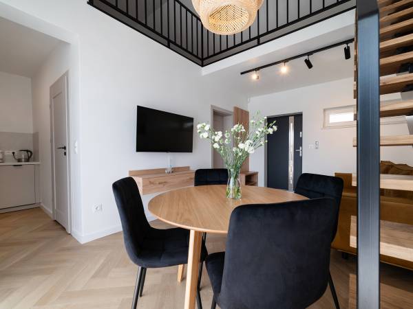 apartament nr 6 piętro 1,dwupoziomowy 2 sypialnie