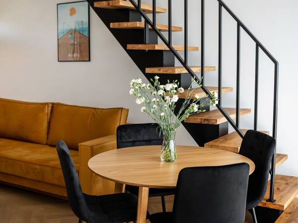 apartament nr 6 piętro 1,dwupoziomowy 2 sypialnie