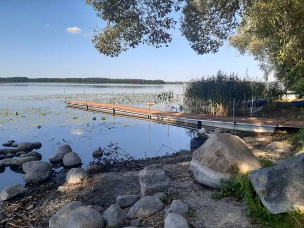 Lila Róż domek 150 m od jeziora