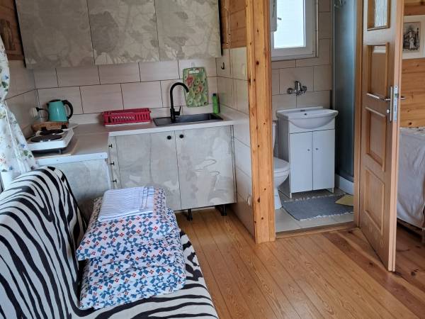 Domek drewniany 2-4 osobowy