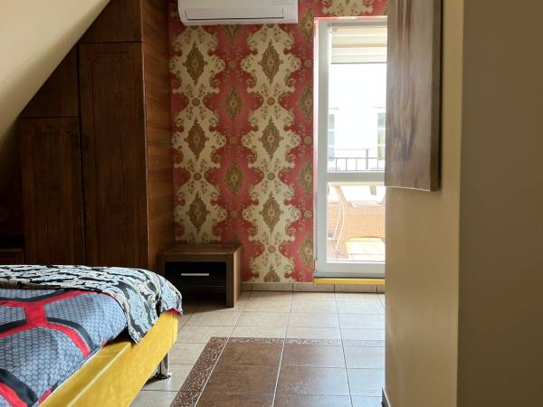 Mieszkanie nr4, sypialnia, klimatyzacja