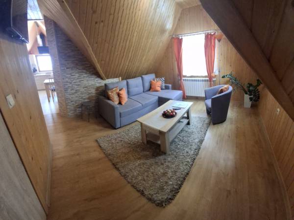 apartament rodzinny - salon