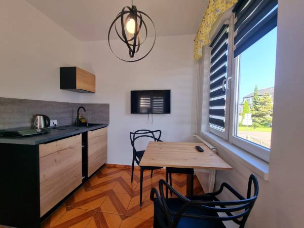 Pokój 2 os z łazienką I aneksem kuchennym 