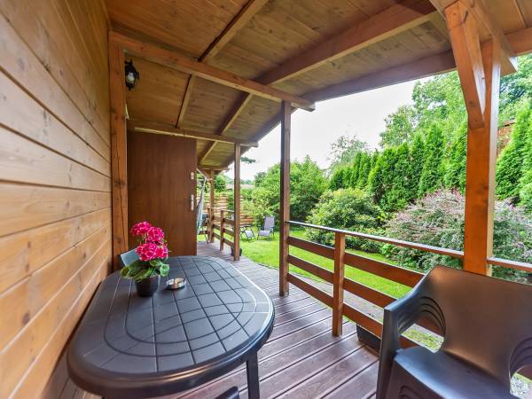 Domek nr1 Romanówka z jacuzzi 