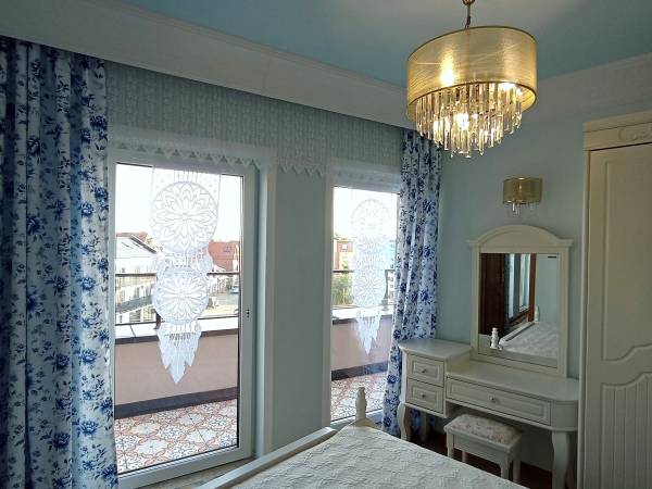 Apartament niebieski - sypialnia