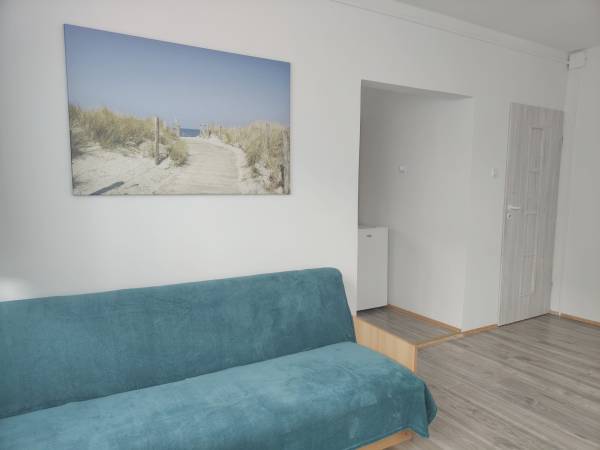 dwu pokojowy z dużym tarasem