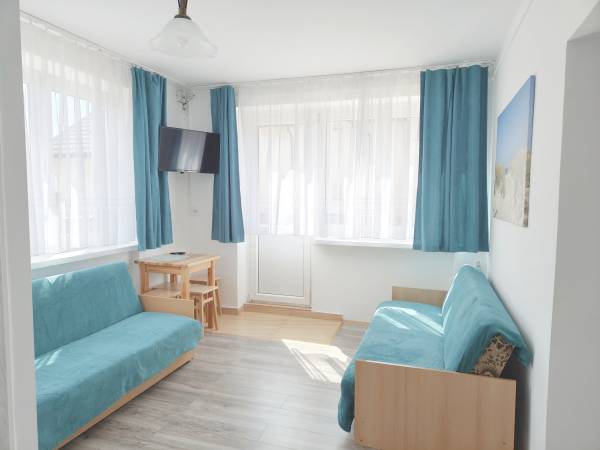 dwu pokojowy z dużym tarasem z widokiem na las