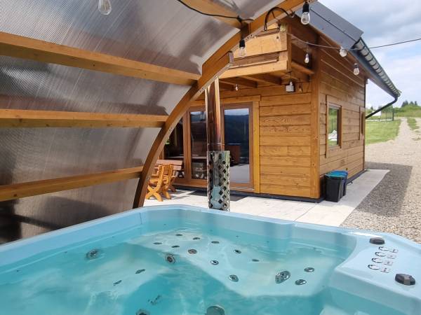 Domek Letniskowy Uście Gorlickie, Spa, Balia ogrodowa