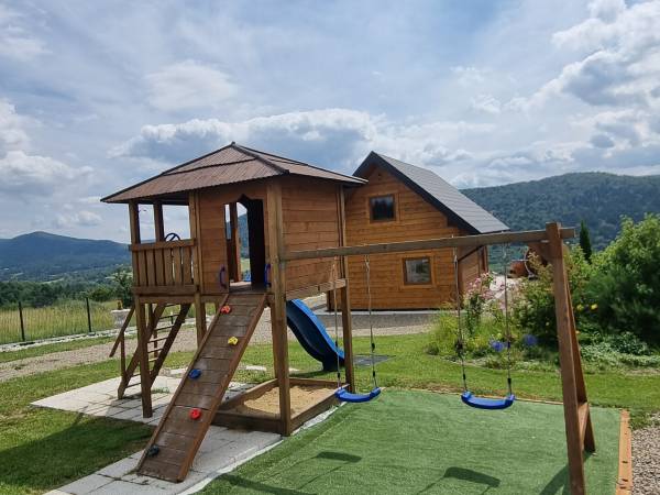 Domek Letniskowy Uście Gorlickie, Spa, Balia ogrodowa