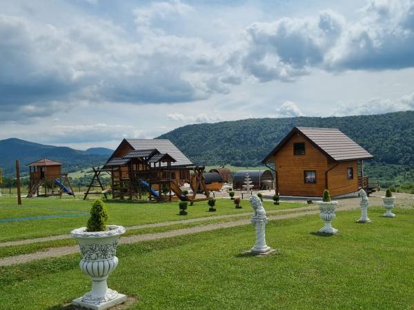 Domek Letniskowy Uście Gorlickie, Spa, Balia ogrodowa