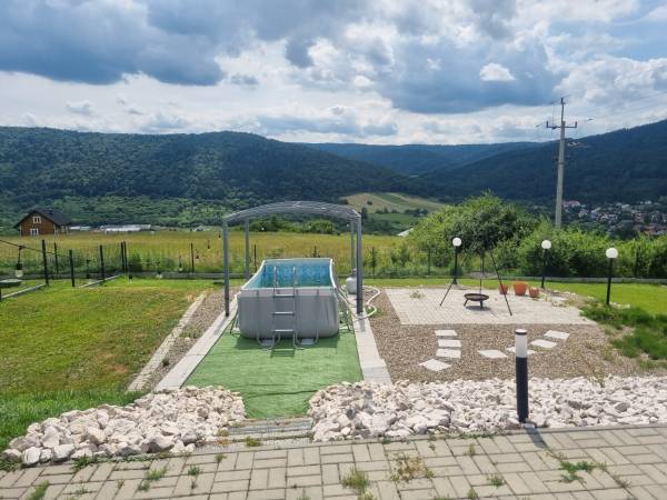 Domek Letniskowy Uście Gorlickie, Spa, Balia ogrodowa