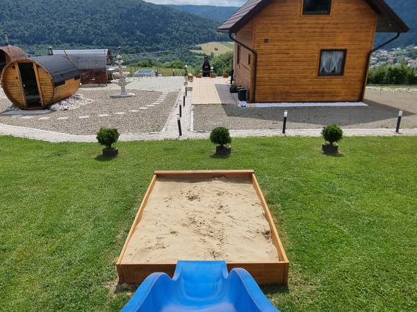 Domek Letniskowy Uście Gorlickie, Spa, Balia ogrodowa