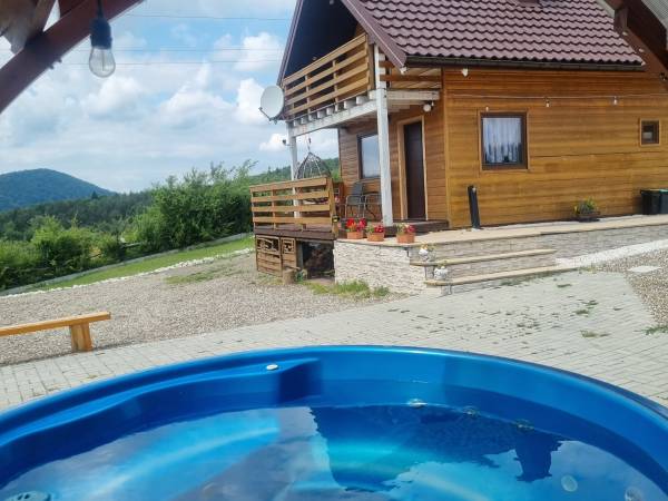 Domek Letniskowy Uście Gorlickie, Spa, Balia ogrodowa