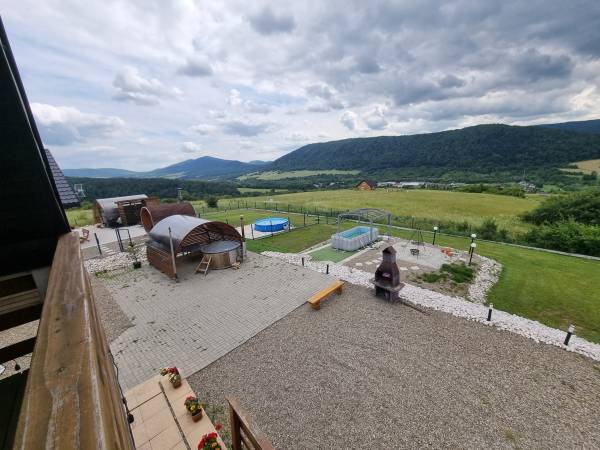 Domek Letniskowy Uście Gorlickie, Spa, Balia ogrodowa