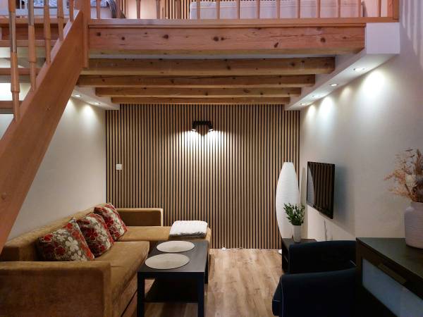 apartament z antresolą