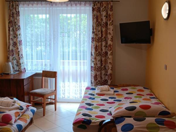 trzy osobowy z tarasem