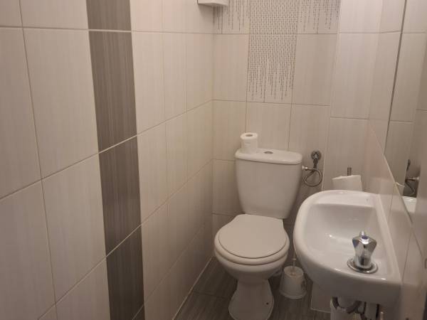 Toaleta w pokoju nr 1