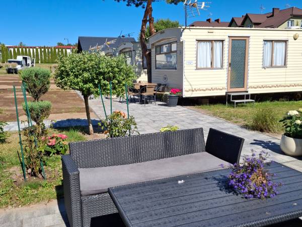 widok na domki 6 osobowe