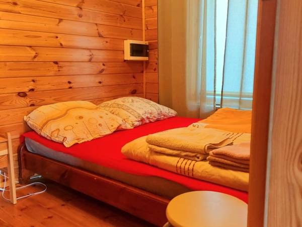 Sypialnia dwuosobowa domek 5-cio osobowy 