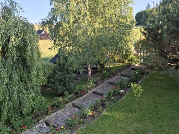 Widok z pokoju czteroosobowego nr4 