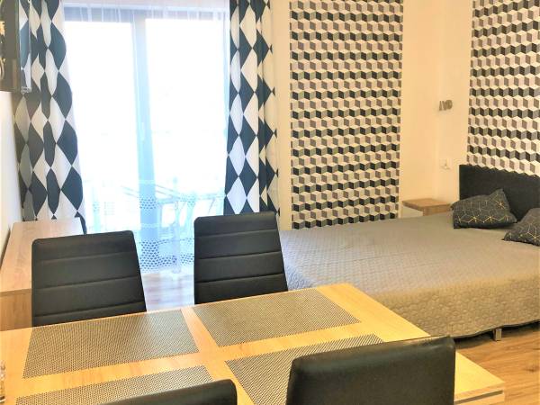 Pokój dzienny w Apartamencie Mała Frajda