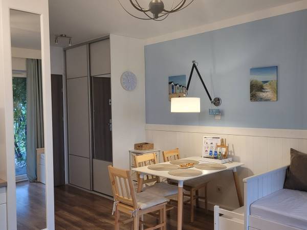 Apartament Blue z ogródkiem 