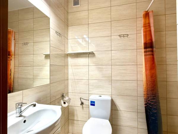 Łazienka w pokojach