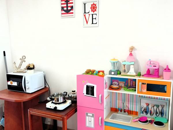 I piętro z zabawkami