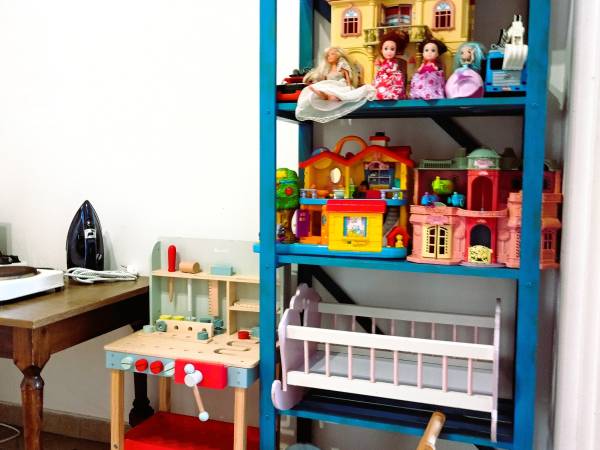 II piętro z zabawkami 