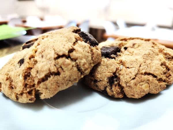 Seser - ciasteczka owsiane z czekoladą