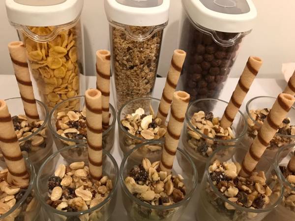 Śniadanie - nocna owsianka orzechowa