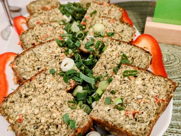 Śniadanie - pasztet z dyni (wege)