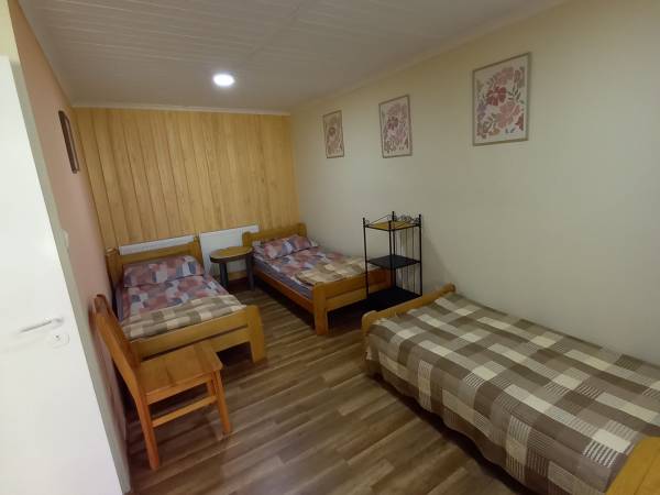 Sypialnią w domku 5-os 