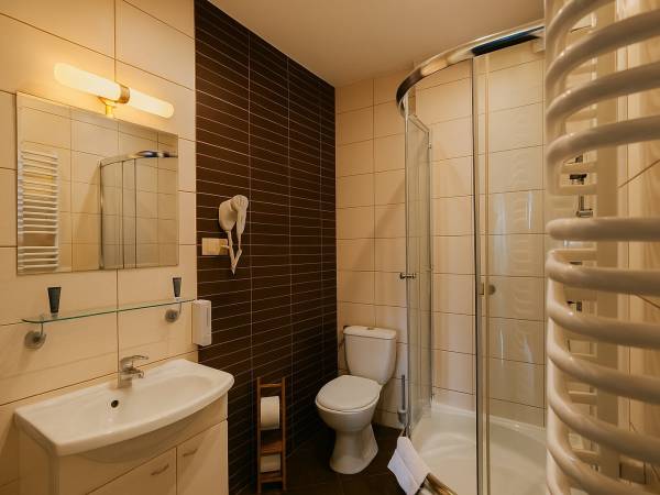 Łazienka jednego z apartamentów