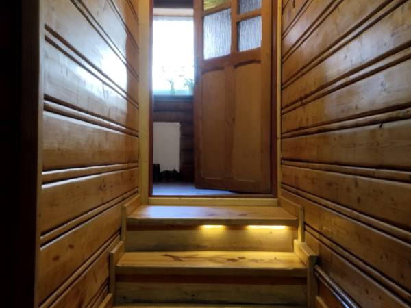 Schody robione przez Gospodarza